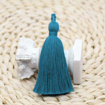 10τμχ Cotton Craft Tassels 8cm Long Fringe for DIY Earring Jewelry Making Key Curtains Fringe Trim Crafts Accessories