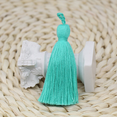 10τμχ Cotton Craft Tassels 8cm Long Fringe for DIY Earring Jewelry Making Key Curtains Fringe Trim Crafts Accessories