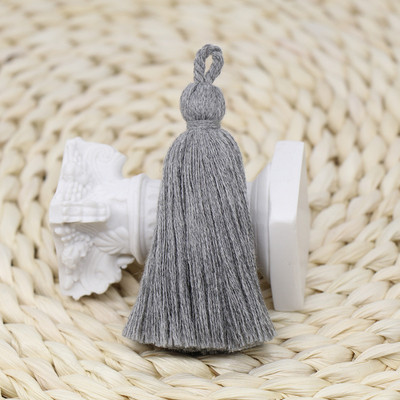 10τμχ Cotton Craft Tassels 8cm Long Fringe for DIY Earring Jewelry Making Key Curtains Fringe Trim Crafts Accessories