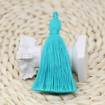 10τμχ Cotton Craft Tassels 8cm Long Fringe for DIY Earring Jewelry Making Key Curtains Fringe Trim Crafts Accessories