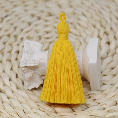 10τμχ Cotton Craft Tassels 8cm Long Fringe for DIY Earring Jewelry Making Key Curtains Fringe Trim Crafts Accessories