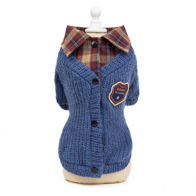 Haine blândă pentru câini, tricotate pentru animale de companie, îmbrăcăminte pentru câini, chihuahua, cățeluș, haine pentru animale de companie, pentru haine pentru câini de talie mică, mijlocie, pulover, caldă Ropa Para Perro