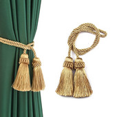 1 buc accesorii de cameră cu ciucuri ciucuri draperii franjuri draperii lucrate manual strâns bile cataramă frânghie suport draperii bandaj