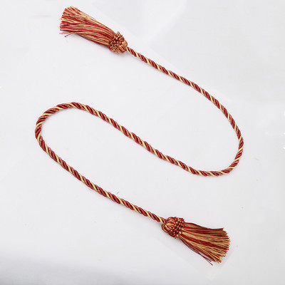 1 buc accesorii de cameră cu ciucuri ciucuri draperii franjuri draperii lucrate manual strâns bile cataramă frânghie suport draperii bandaj