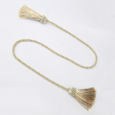 1 buc accesorii de cameră cu ciucuri ciucuri draperii franjuri draperii lucrate manual strâns bile cataramă frânghie suport draperii bandaj