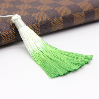 2 buc 9,5 cm ciucuri din poliester de culoare cu inel de agățat mătase breton cusut ciucuri ciucuri decorative cheie pentru pandantive decor acasă