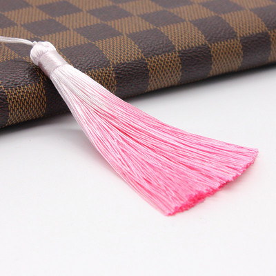 2 buc 9,5 cm ciucuri din poliester de culoare cu inel de agățat mătase breton cusut ciucuri ciucuri decorative cheie pentru pandantive decor acasă