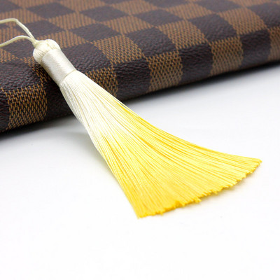 2 buc 9,5 cm ciucuri din poliester de culoare cu inel de agățat mătase breton cusut ciucuri ciucuri decorative cheie pentru pandantive decor acasă