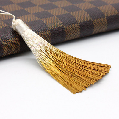 2 buc 9,5 cm ciucuri din poliester de culoare cu inel de agățat mătase breton cusut ciucuri ciucuri decorative cheie pentru pandantive decor acasă