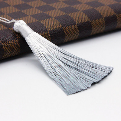 2 buc 9,5 cm ciucuri din poliester de culoare cu inel de agățat mătase breton cusut ciucuri ciucuri decorative cheie pentru pandantive decor acasă