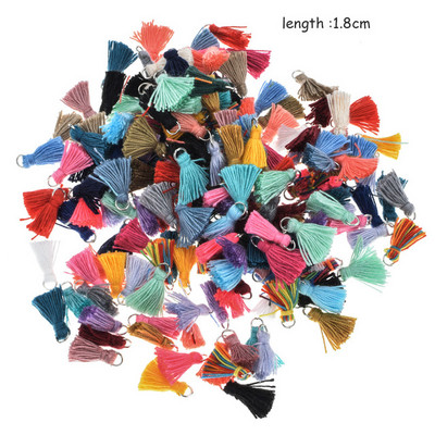 10 kom. Višebojni poliester pamuk rese Nakit Dodaci DIY Narukvice Ogrlica Naušnice Materijali Ženski nakit