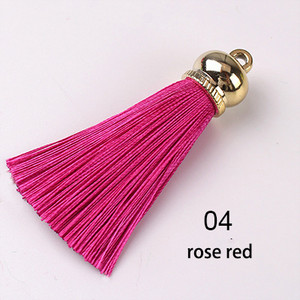 2 vnt. 5 cm mažas šilko kutų šepetėlis kutais Pažymė Kutas Satino Telefono Kutai rankdarbiams Auskarai Medžiaga Papuošalai „Pasidaryk pats“ audinio dekoras