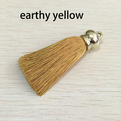 2 vnt. 5 cm mažas šilko kutų šepetėlis kutais Pažymė Kutas Satino Telefono Kutai rankdarbiams Auskarai Medžiaga Papuošalai „Pasidaryk pats“ audinio dekoras