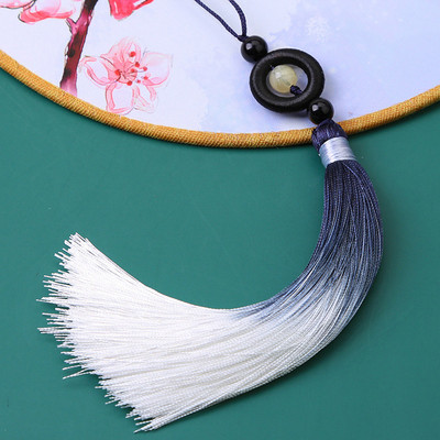 Šilkiniai rankų darbo minkšti gradiento kutai su kilpele papuošalų kūrimas pasidaryk pats Projektai Žymės Siuvimo Užuolaidos Priedai Pakabukas