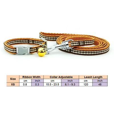 Koera kassi kaelarihm lemmiklooma kaelarihm kutsikale väikese lemmiklooma õues jalutamiseks ruuduline chihuahua terjer šnautser