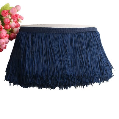 Frumos 1Yard Dantela Fringe Trim 10cm Lățime ciucuri Fringe Tunde pentru DIY Latină rochie Scena haine Accesorii Panglică dantelă 10cm