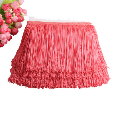 Frumos 1Yard Dantela Fringe Trim 10cm Lățime ciucuri Fringe Tunde pentru DIY Latină rochie Scena haine Accesorii Panglică dantelă 10cm