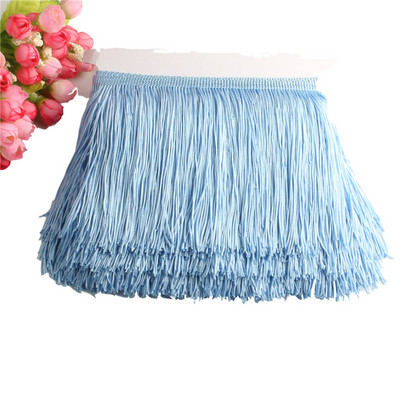Frumos 1Yard Dantela Fringe Trim 10cm Lățime ciucuri Fringe Tunde pentru DIY Latină rochie Scena haine Accesorii Panglică dantelă 10cm
