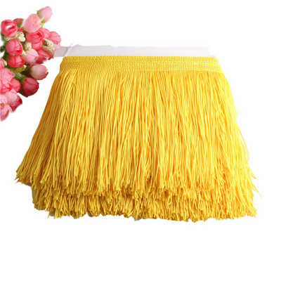 Frumos 1Yard Dantela Fringe Trim 10cm Lățime ciucuri Fringe Tunde pentru DIY Latină rochie Scena haine Accesorii Panglică dantelă 10cm