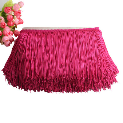 Frumos 1Yard Dantela Fringe Trim 10cm Lățime ciucuri Fringe Tunde pentru DIY Latină rochie Scena haine Accesorii Panglică dantelă 10cm