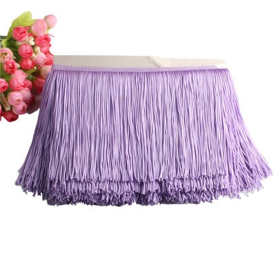 Frumos 1Yard Dantela Fringe Trim 10cm Lățime ciucuri Fringe Tunde pentru DIY Latină rochie Scena haine Accesorii Panglică dantelă 10cm