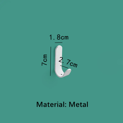 Mitmeotstarbeline seinakonks ukse taga Võtmeriide riidepuu konks Vannitoa hommikumantli käterätikuhoidja köögiriistvara riiulikonks