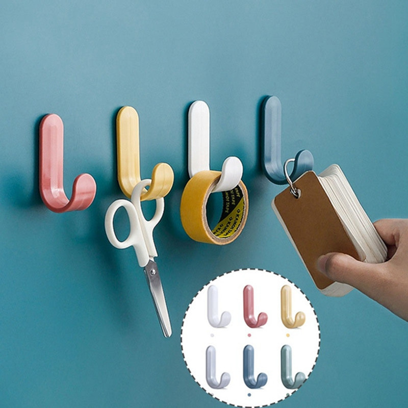 Mitmeotstarbeline seinakonks ukse taga Võtmeriide riidepuu konks Vannitoa hommikumantli käterätikuhoidja köögiriistvara riiulikonks