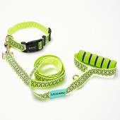 Atstarojoša suņu kakla siksna Izturīga, izturīga mājdzīvnieku kucēna iejūga Vilces virve mazo suņu zvēru bandai korgiju kurts