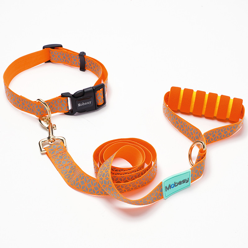 Atstarojoša suņu kakla siksna Izturīga, izturīga mājdzīvnieku kucēna iejūga Vilces virve mazo suņu zvēru bandai korgiju kurts