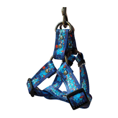 Modes luksusa suņu iejūga kakla siksnas komplekts, balts, 1,5 m neilona taktiskā suņu pavada maziem, vidējiem un lieliem suņiem