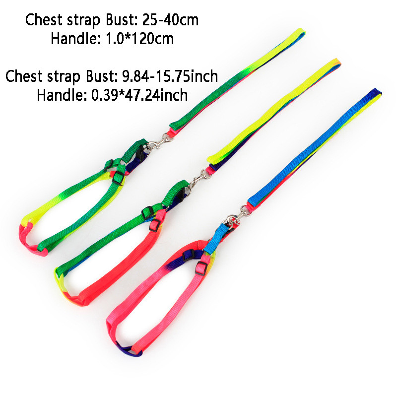 Pārdodu neilona suņu apkakles siksnas un pavadas komplekts maziem lieliem suņiem Veste Krāsaina Lēta Liela Suņa Siksnas Svina Mopsis Buldogs