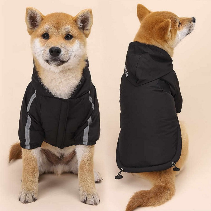 Talvised koerariided Tuulekindlad lemmikloomariided Mood Peegeldavad koerajoped Soojad koerariided väikestele koertele Mantlid Lemmikloomatarvikud