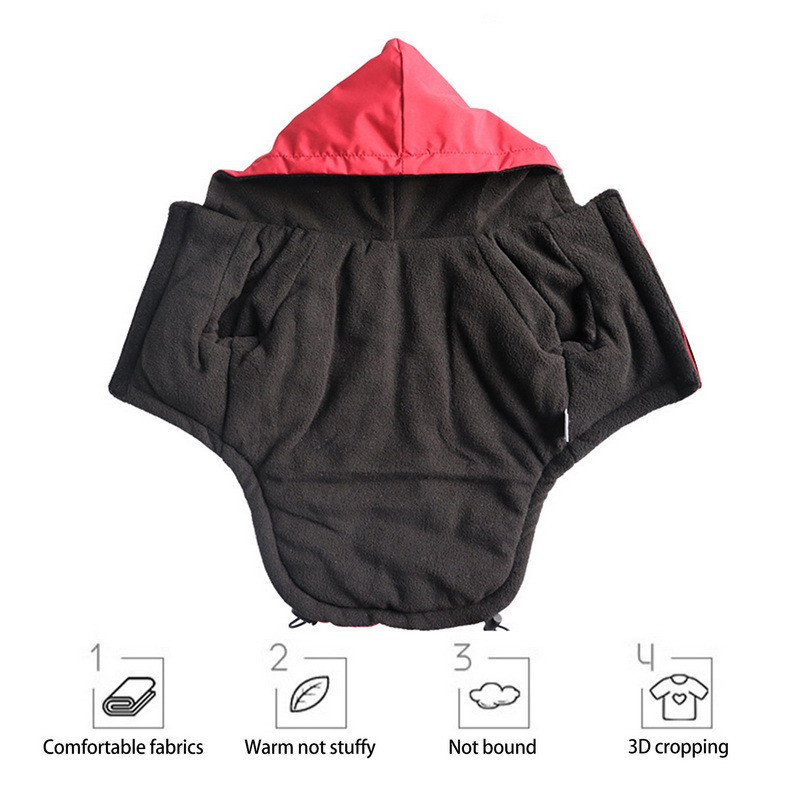 Talvised koerariided Tuulekindlad lemmikloomariided Mood Peegeldavad koerajoped Soojad koerariided väikestele koertele Mantlid Lemmikloomatarvikud