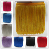 Hot 1 Yard 20CM Lungime Dantela Fringe Trim Poliester Ciucuri Franjuri Tunde Pentru Diy Latină rochie Scena Haine Accesorii Dantela Panglică