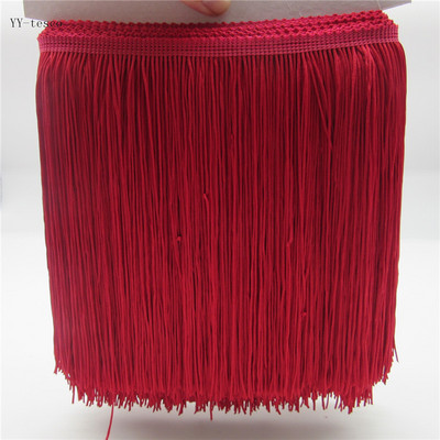 Hot 1 Yard 20CM Lungime Dantela Fringe Trim Poliester Ciucuri Franjuri Tunde Pentru Diy Latină rochie Scena Haine Accesorii Dantela Panglică