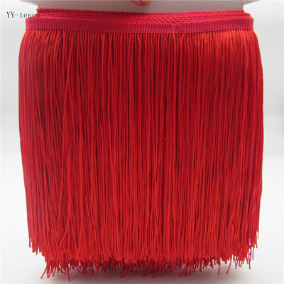 Hot 1 Yard 20CM Lungime Dantela Fringe Trim Poliester Ciucuri Franjuri Tunde Pentru Diy Latină rochie Scena Haine Accesorii Dantela Panglică