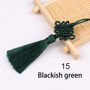 2τμχ/παρτίδα 5cm Κινέζικος Κόμπος Φούντα Μεταξωτό Κρόσι Ραπτικής Κτυπήματα Φούντας Διακοσμητικές Φούντες Κλειδί για DIY Κουρτίνες Διακόσμηση σπιτιού