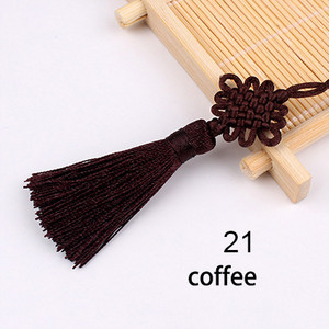 2τμχ/παρτίδα 5cm Κινέζικος Κόμπος Φούντα Μεταξωτό Κρόσι Ραπτικής Κτυπήματα Φούντας Διακοσμητικές Φούντες Κλειδί για DIY Κουρτίνες Διακόσμηση σπιτιού