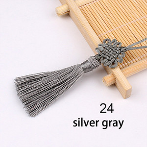 2τμχ/παρτίδα 5cm Κινέζικος Κόμπος Φούντα Μεταξωτό Κρόσι Ραπτικής Κτυπήματα Φούντας Διακοσμητικές Φούντες Κλειδί για DIY Κουρτίνες Διακόσμηση σπιτιού