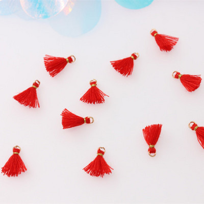 100 db 10 mm-es mini akasztógyűrű bojt díszítő medálok barkácsolás kézműves művészet ékszer fülbevaló dekor anyagok kiegészítők kis rojt díszítőelemek