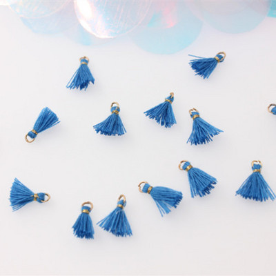 100 db 10 mm-es mini akasztógyűrű bojt díszítő medálok barkácsolás kézműves művészet ékszer fülbevaló dekor anyagok kiegészítők kis rojt díszítőelemek