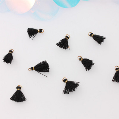 100 db 10 mm-es mini akasztógyűrű bojt díszítő medálok barkácsolás kézműves művészet ékszer fülbevaló dekor anyagok kiegészítők kis rojt díszítőelemek