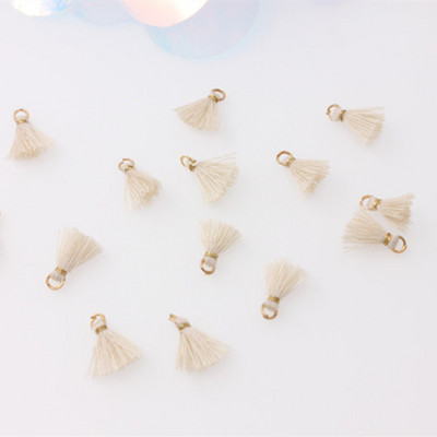 100 db 10 mm-es mini akasztógyűrű bojt díszítő medálok barkácsolás kézműves művészet ékszer fülbevaló dekor anyagok kiegészítők kis rojt díszítőelemek