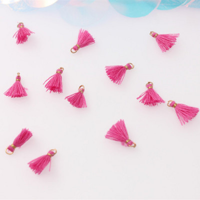 100 db 10 mm-es mini akasztógyűrű bojt díszítő medálok barkácsolás kézműves művészet ékszer fülbevaló dekor anyagok kiegészítők kis rojt díszítőelemek