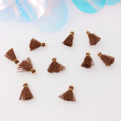 100 db 10 mm-es mini akasztógyűrű bojt díszítő medálok barkácsolás kézműves művészet ékszer fülbevaló dekor anyagok kiegészítők kis rojt díszítőelemek