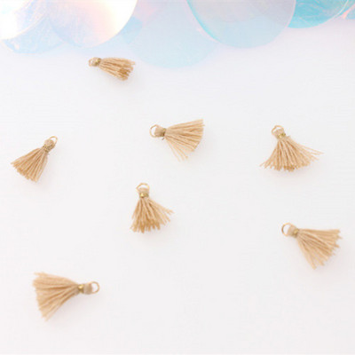 100 db 10 mm-es mini akasztógyűrű bojt díszítő medálok barkácsolás kézműves művészet ékszer fülbevaló dekor anyagok kiegészítők kis rojt díszítőelemek