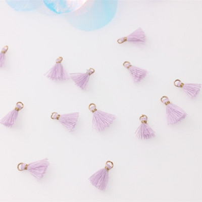 100 db 10 mm-es mini akasztógyűrű bojt díszítő medálok barkácsolás kézműves művészet ékszer fülbevaló dekor anyagok kiegészítők kis rojt díszítőelemek