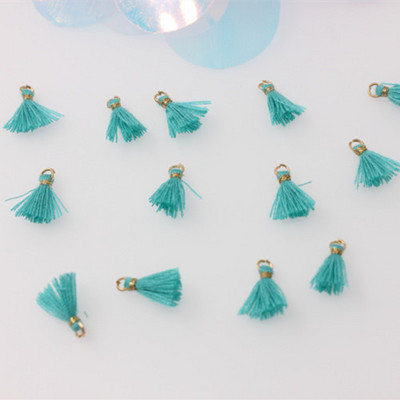 100 db 10 mm-es mini akasztógyűrű bojt díszítő medálok barkácsolás kézműves művészet ékszer fülbevaló dekor anyagok kiegészítők kis rojt díszítőelemek