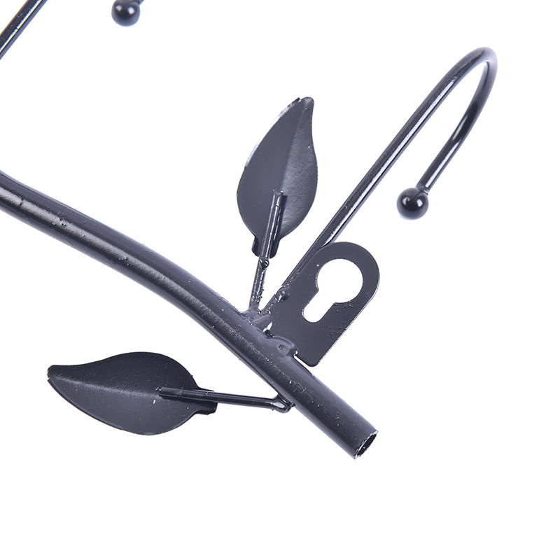 Retro 5 konksu sepistatud rauast linnu kujuga konksu leht seinamantli riidepuu võtmemantli hoidja 18*47cm