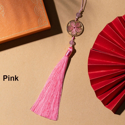 1 vnt Amatų kutai Madingi Šilkiniai Elegantiški kutai Pakabukas „Pasidaryk pats“ kutas su kilpelėmis, skirtas „pasidaryk pats“ papuošalų kūrimo priedams